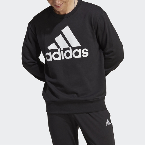 adidas Sportswear Sweater in molton, groot logo Essentials