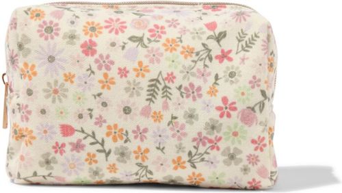 HEMA Toilettas Met Bloemen 17x12x8