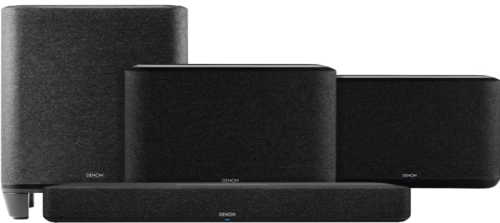 Denon Home Soundbar 550 + Denon Home 350 Duopack Zwart + Denon Home Subwoofer