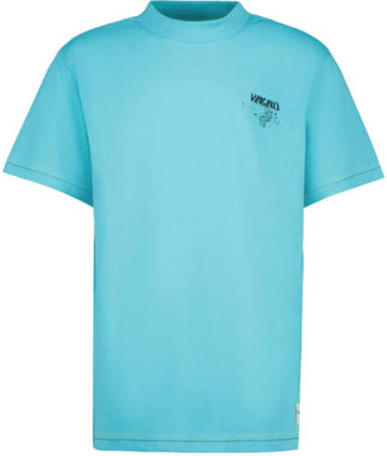 Vingino T-shirt Halsey met backprint blauw