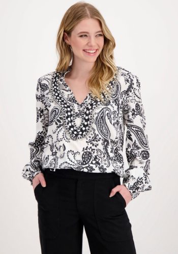 Monari Blouse met lange mouwen