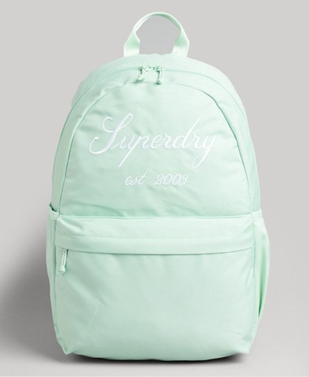 Superdry Female Unisex Code Essential Montana Rugzak Groen Grootte: 1SIZE