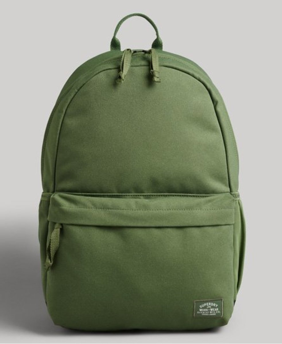 Superdry Female Klassieke Unisex Montana Rugzak Groen Grootte: 1SIZE