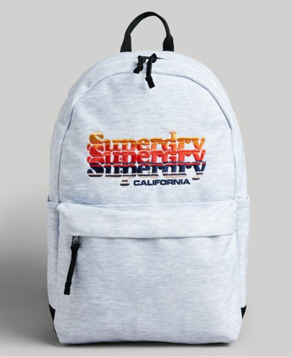 Superdry Vrouwen Graphic Montana Rugzak Lichtgrijs Grootte: 1SIZE