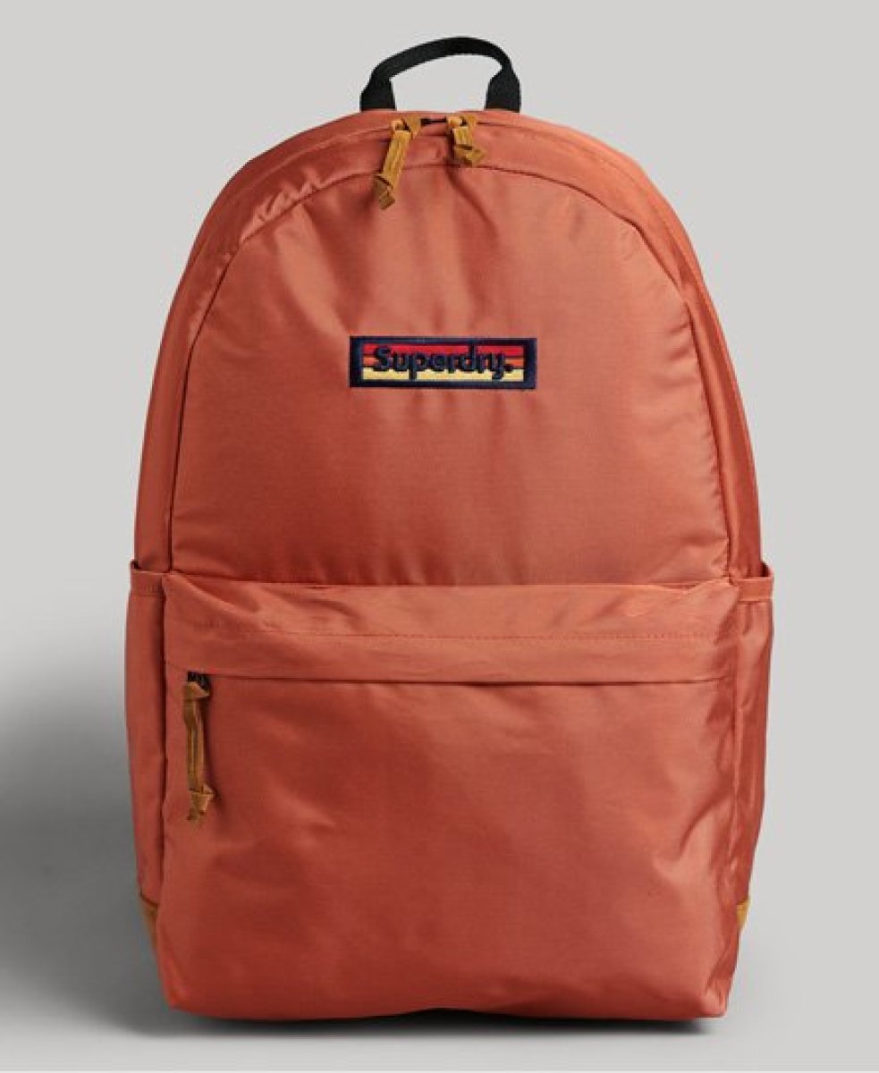 Superdry Vrouwen Vintage Micro Embroidered Montana Rugzak Oranje Grootte: 1SIZE