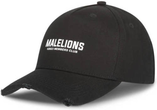 Malelions Members Club Cap zwart
