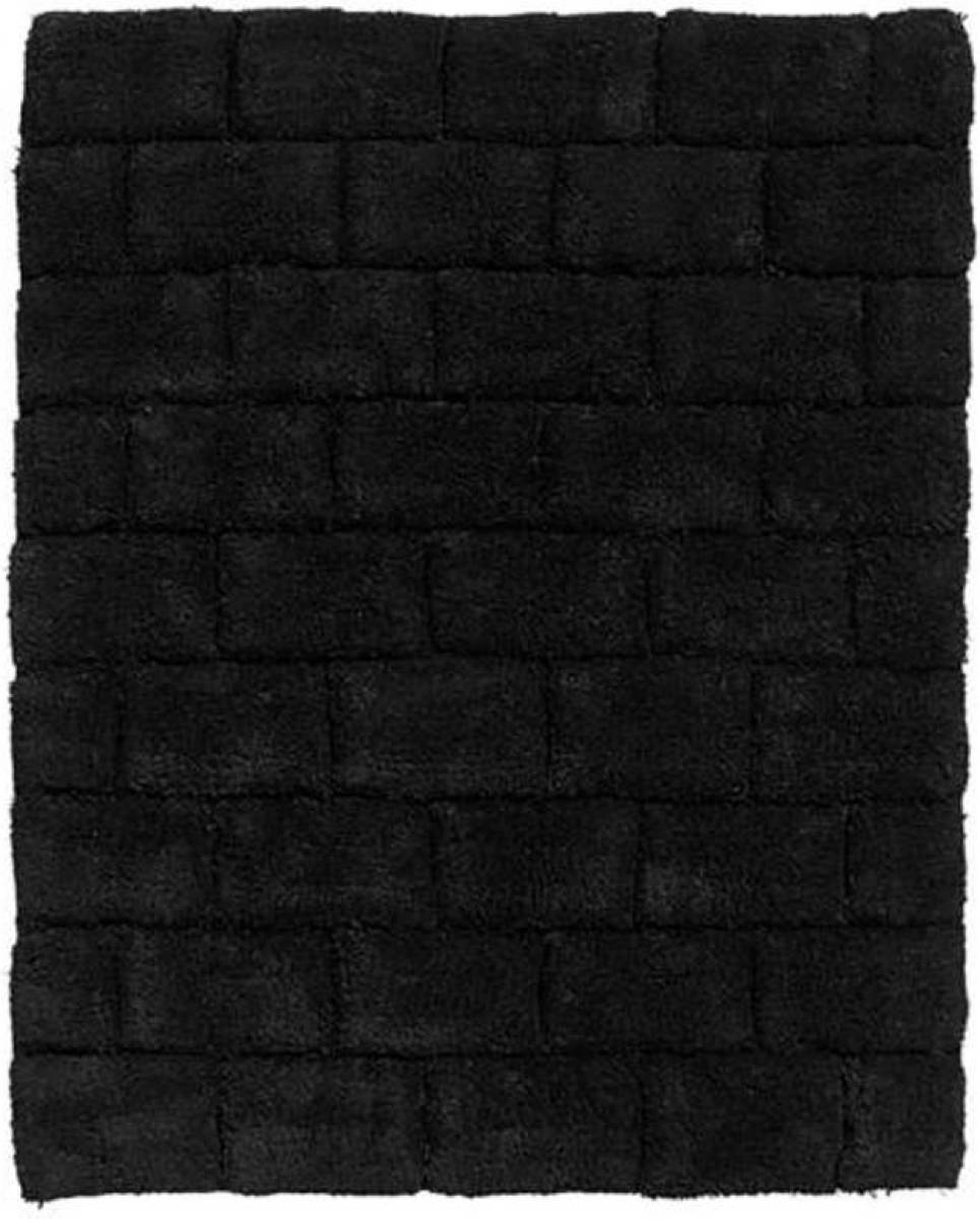 Seahorse Metro badmat - 50 x 60 cm - Black