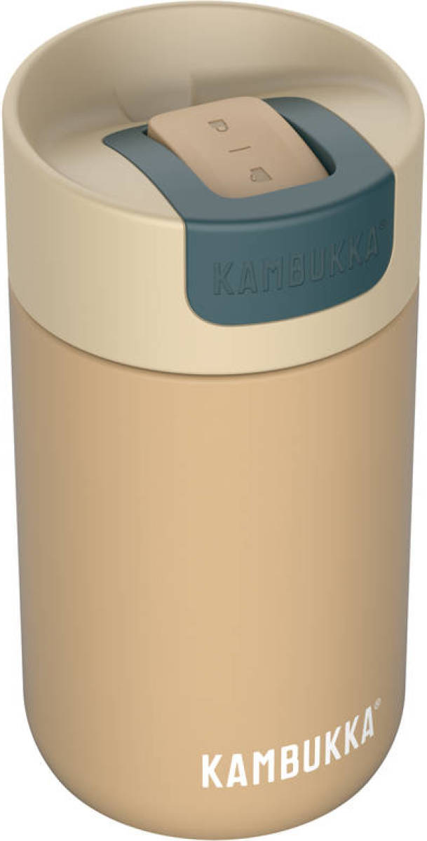 Thermosbeker/Koffiebeker - 300 ml - Lekvrij - 6 uur warm - Kambukka isoleerbeker - Olympus Latte
