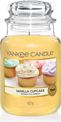 Yankee Candle - Vanilla Cupcake geurkaars - Large Jar - Tot 150 branduren