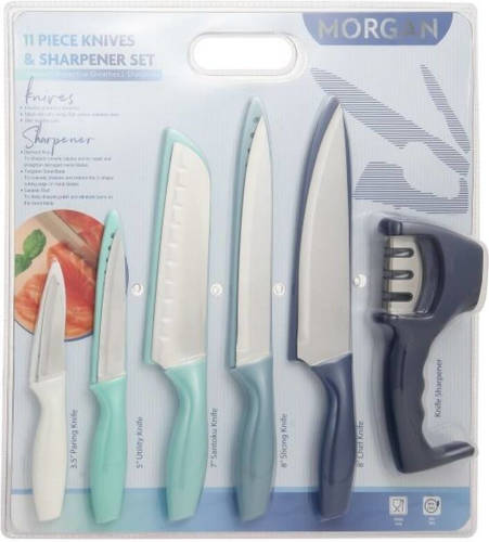 Messen Set DKD Home Decor (3 x 2 x 19 cm) (6 pcs)