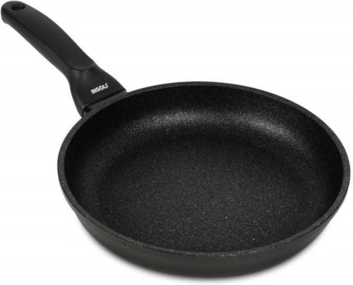 Risoli koekenpan Black Plus 24 x 8 cm aluminium zwart