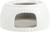 GreenGate Theepot warmer Alice wit Ø 13 cm thee-rechaud