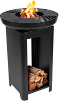 BBQ Collection Vuurkorf - 3-in-1 Vuurkorf - Vuurschaal en Teppanyaki Grillplaat