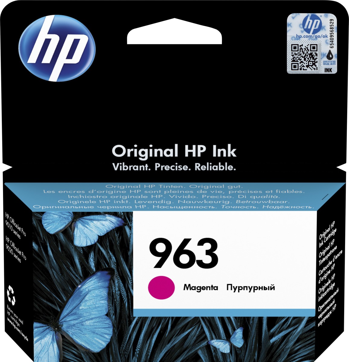 HP 963 ink magenta Inkt Paars