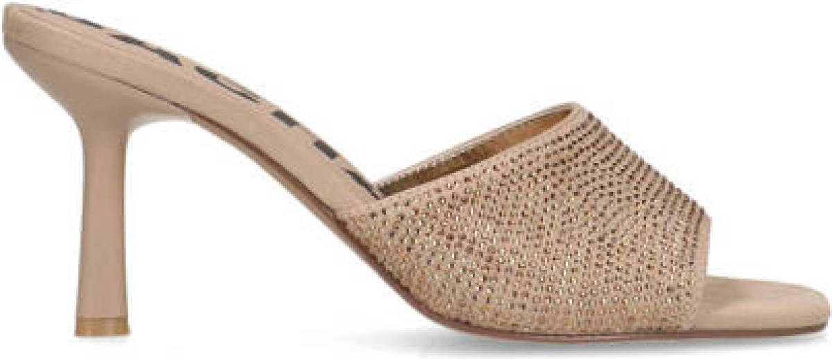 Sacha muiltjes met strass beige