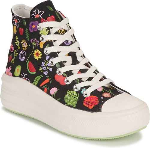 Hoge Sneakers Converse  CHUCK TAYLOR ALL STAR MOVE-FESTIVAL- JUICY GREEN GRAPHIC