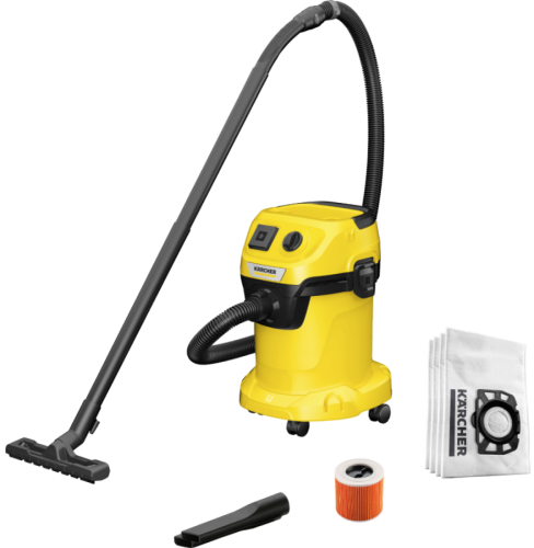 Karcher WD 3 V-17/4/20 + stofzuigerzakken (4x)