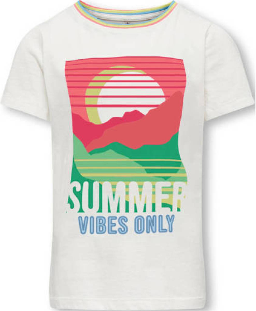 KIDS Only MINI T-shirt KMGJULIE FIT met all over print wit