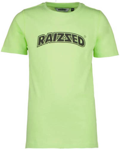 Raizzed T-shirt Maynard met logo groen