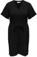 ONLY CARMAKOMA T-shirtjurk CARTHEIS zwart