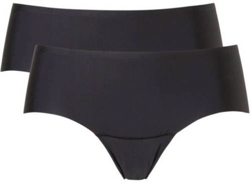 MAGIC Bodyfashion naadloze hipster Dream Invisibles (set van 2) zwart