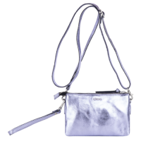 Legend leren crossbody tas COMO metallic paars