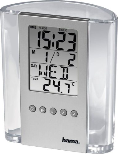 Hama Weerstation voor binnen LCD-Thermometer und Stifthalter (1 stuk)