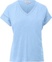 s.Oliver T-shirt met sierranden