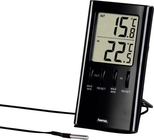 Hama Weerstation LCD-Thermometer 