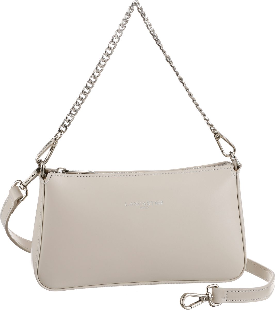 Lancaster Schoudertas Crossbody bag Small Suave Even in modieuze lak-look