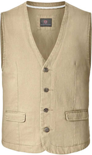 Jan Vanderstorm gilet Plus Size Torell beige