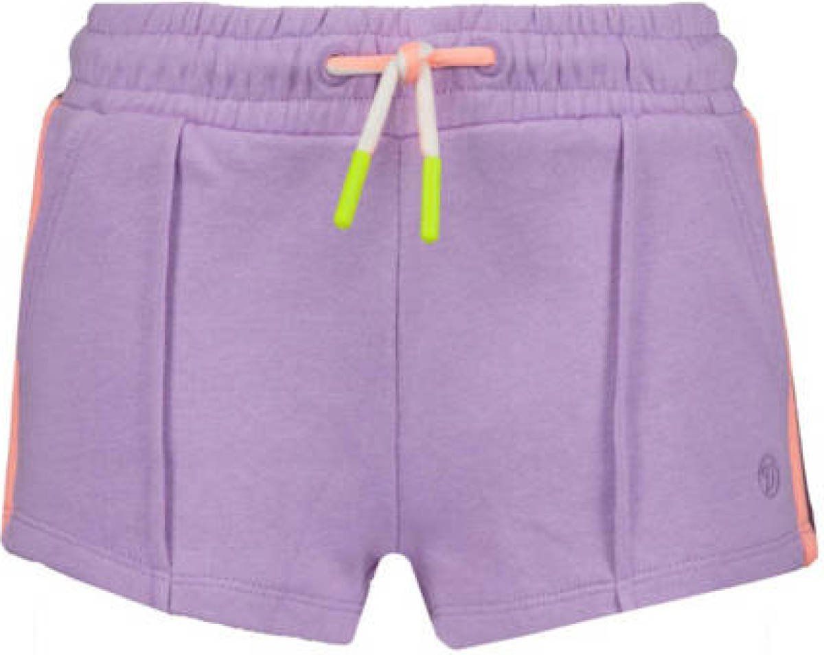 Vingino sweatshort Rilana met zijstreep lila