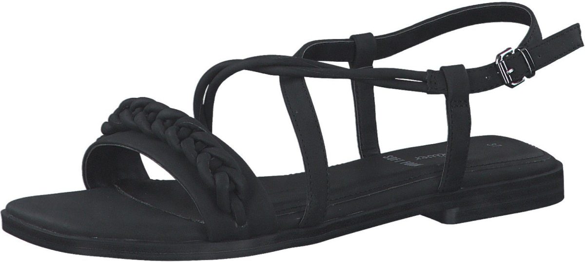 s.Oliver Sandalen in eenkleurige look