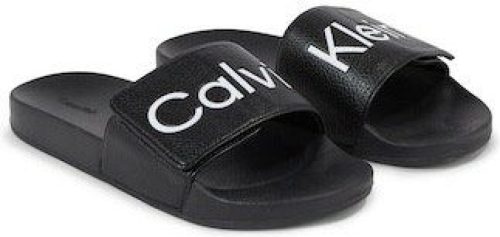 Calvin klein Slippers met opvallend logo-opschrift