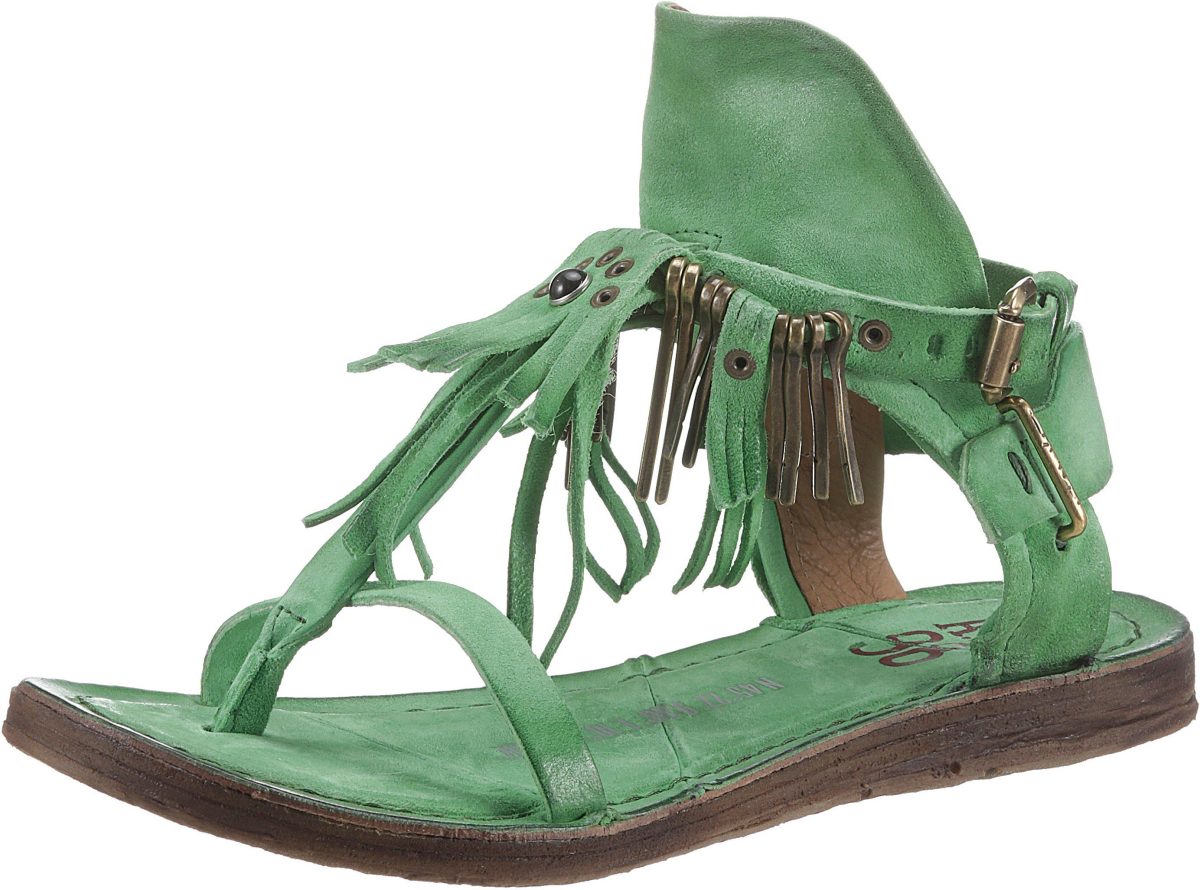 A.s.98 Sandalen RAMOS met modieuze franje