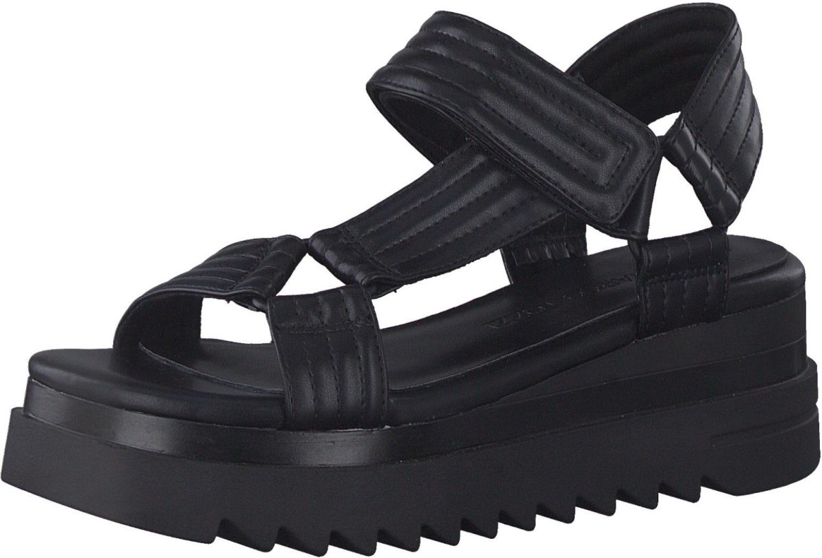 Marco tozzi Sandalen met verstelbare klittenbandsluiting