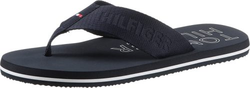 Tommy hilfiger Teenslippers TONAL HILFIGER BEACH SANDAL met gestempeld logo