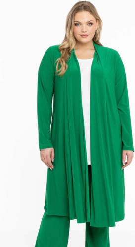 Yoek vest DOLCE van travelstof groen