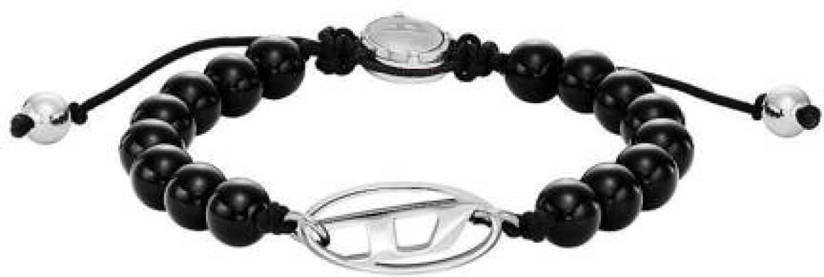 Diesel armband DX1434040 Beads zwart