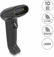 Delock 90564 barcode-lezer Draagbare streepjescodelezer 1D Laser Zwart