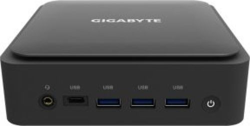 Gigabyte GB-BEI7HS-1260 PC/workstation barebone Zwart Ingebouwde luidsprekers i7-1260P 3,4 GHz