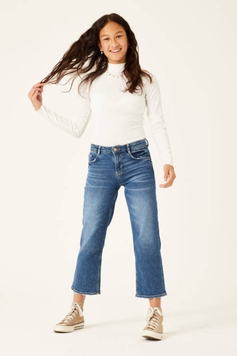 Garcia cropped straight fit jeans 576 Mylah dark used