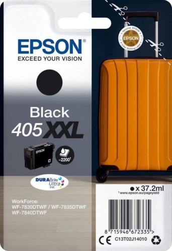 Epson 405 xxl ink black blis Inkt Zwart