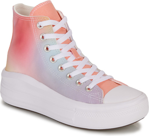 Hoge Sneakers Converse  KIDS' Converse CHUCK TAYLOR ALL STAR MOVE PLATFORM MAJESTIC MERM