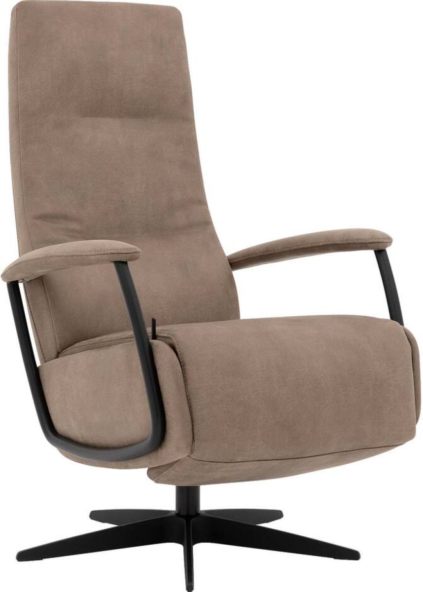 Goossens Excellent Riati, Relaxstoel met rugverstelling met voetklep+topswing(maat l)