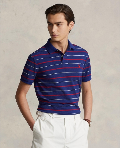 Polo ralph lauren Basic, aansluitende polo in katoen, korte mouwen