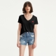 Levi's T-shirt zwart