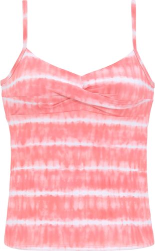 s.Oliver RED LABEL Beachwear Tankinitop met beugels Enja met batikprint en wikkel-look