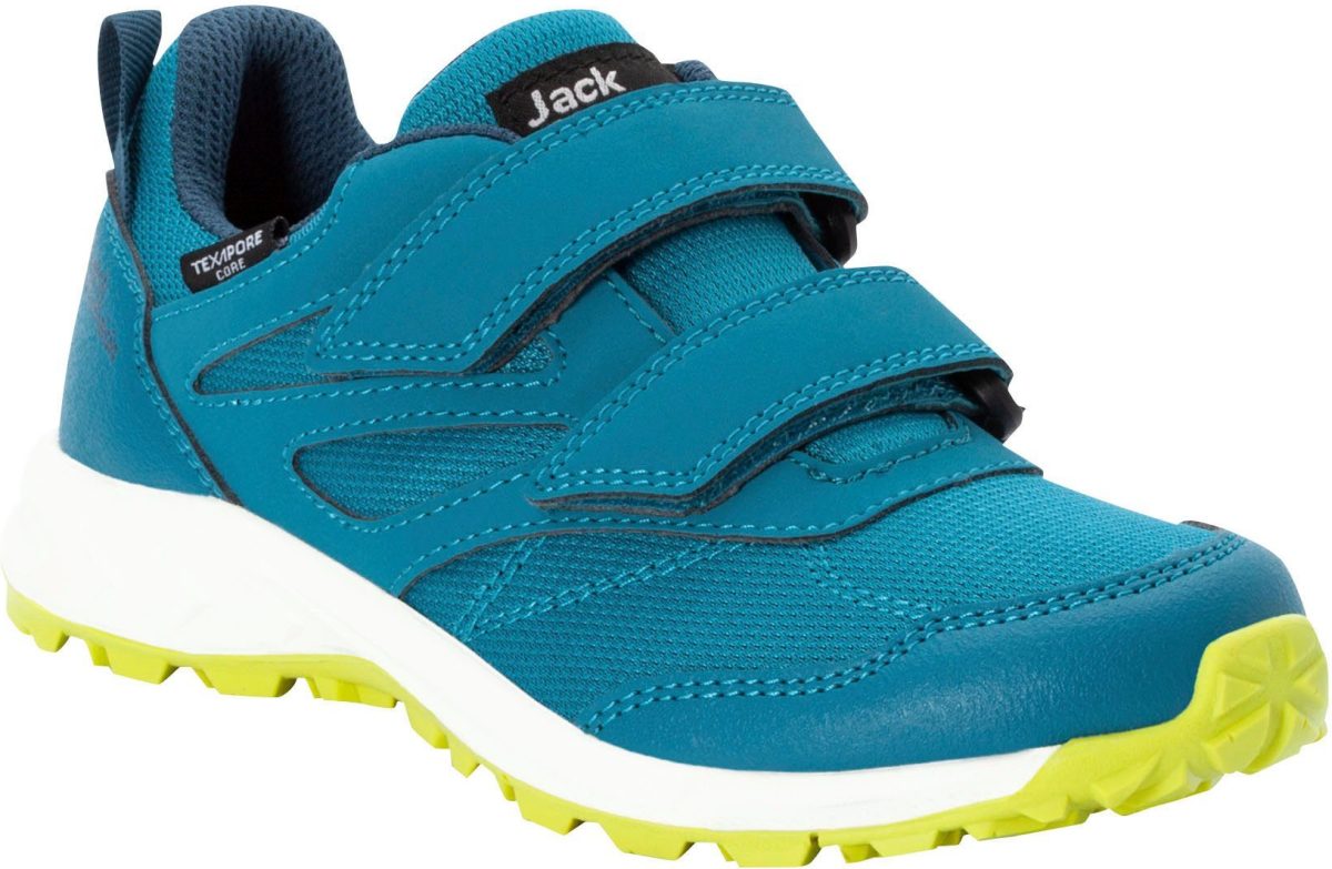 Jack Wolfskin Wandelschoenen WOODLAND TEXAPORE LOW VC K met klittenbandsluiting