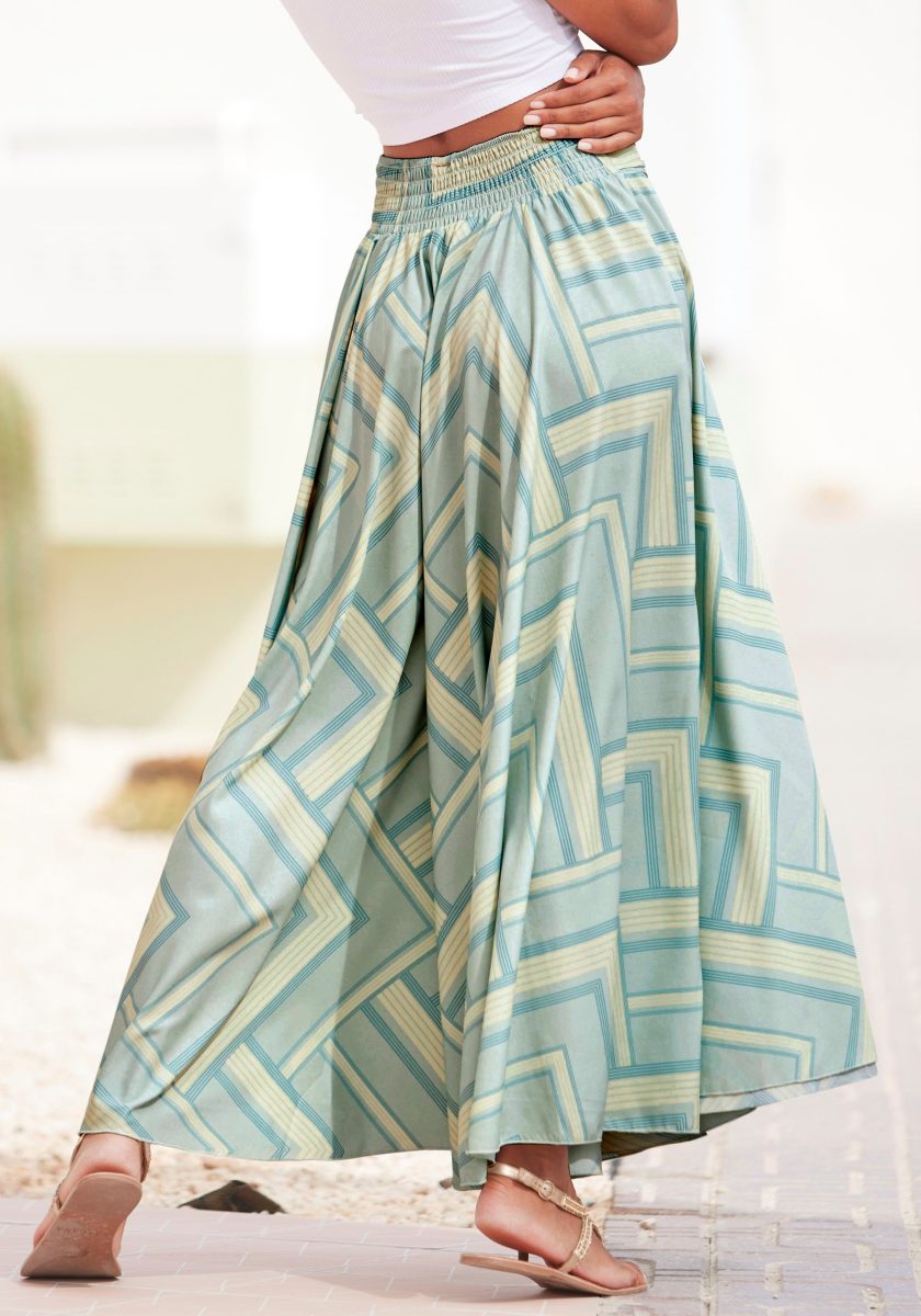 Lascana Culotte van glad materiaal
